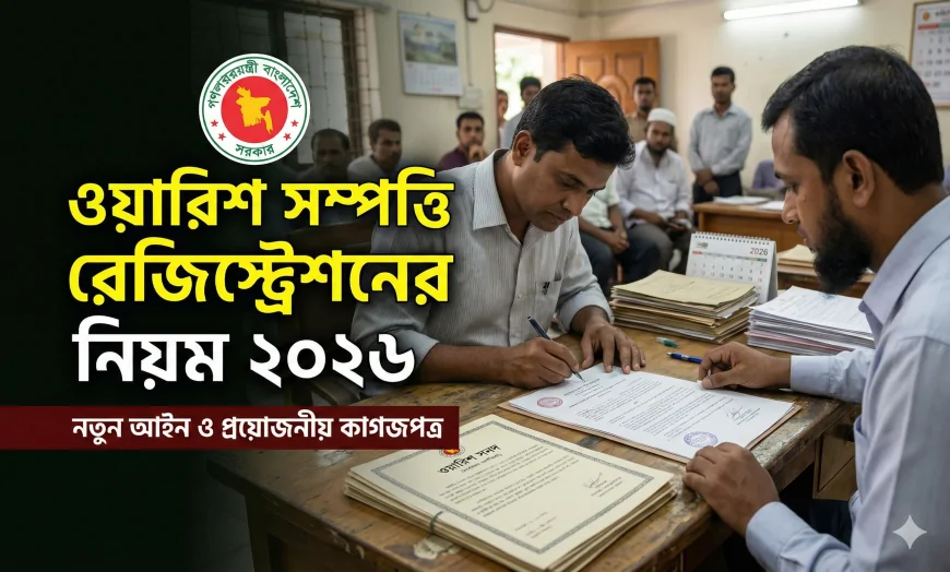ওয়ারিশ সম্পত্তি রেজিস্ট্রেশনের নিয়ম ২০২৬: সম্পূর্ণ গাইড