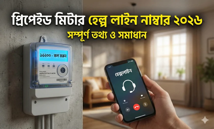 প্রিপেইড মিটার হেল্প লাইন নাম্বার ২০২৬ - সম্পূর্ণ তথ্য ও সমাধান