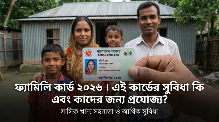 ফ্যামিলি কার্ড ২০২৬ কী? বাংলাদেশে Family Card এর সম্পূর্ণ তথ্য
