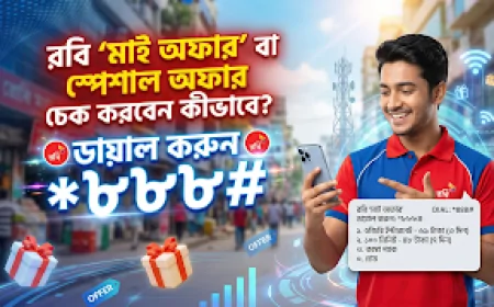রবি স্পেশাল অফার চেক কোড *888# | Robi My Offer Check 2026 Full Guide