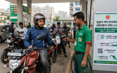 ফুয়েল পাস বাংলাদেশ রেজিস্ট্রেশন গাইড ২০২৬: Fuel Pass কী, কীভাবে রেজিস্ট্রেশন করবেন ও ব্যবহার করবেন