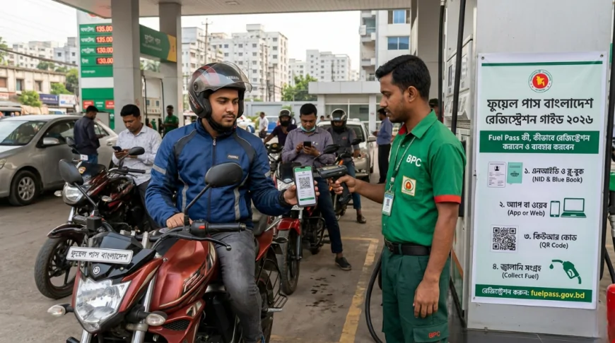ফুয়েল পাস বাংলাদেশ রেজিস্ট্রেশন গাইড ২০২৬: Fuel Pass কী, কীভাবে রেজিস্ট্রেশন করবেন ও ব্যবহার করবেন