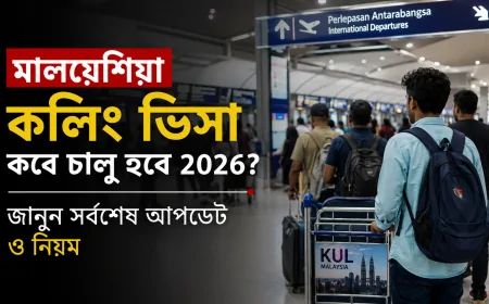 মালয়েশিয়া কলিং ভিসা কবে চালু হবে 2026? জানুন সর্বশেষ আপডেট ও নিয়ম