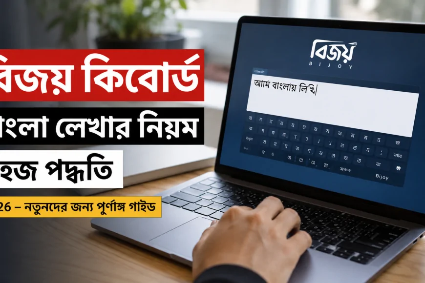 বিজয় কিবোর্ড বাংলা লেখার নিয়ম সহজ পদ্ধতি 2026 – নতুনদের জন্য পূর্ণাঙ্গ গাইড
