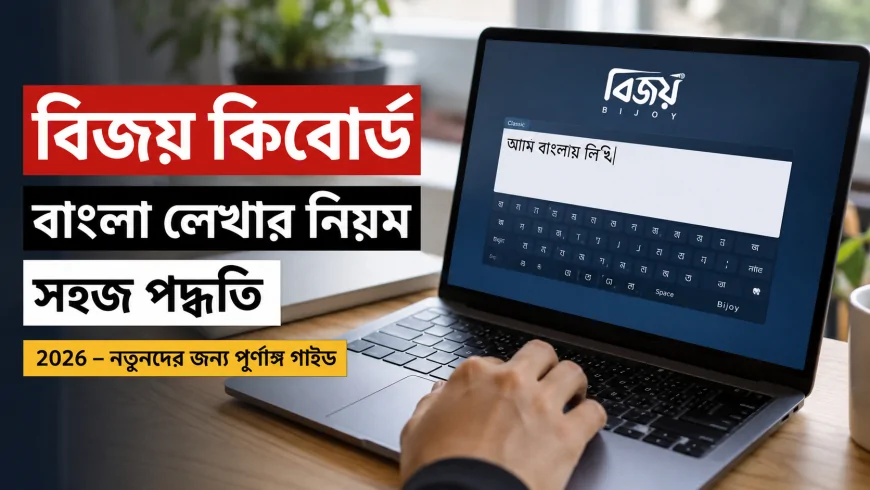 বিজয় কিবোর্ড বাংলা লেখার নিয়ম সহজ পদ্ধতি 2026 – নতুনদের জন্য পূর্ণাঙ্গ গাইড