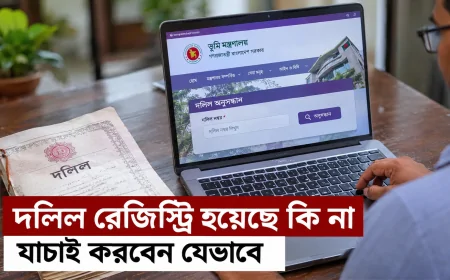 জমির দলিল রেজিস্ট্রি হয়েছে কি না যাচাই করবেন যেভাবে? জেনে নিন সরকারি নিয়ম ও করণীয়