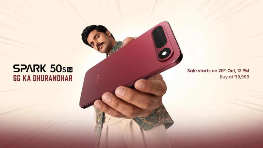 TECNO Spark 50s 5G-তে ৬৫০০mAh ব্যাটারি, Spark 50C-তে বাড়তি কী সুবিধা
